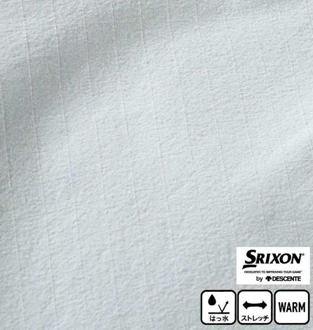 大きいサイズ SRIXON ソロテックス×CPCP ストレッチ ゴルフ ジャケット グレー 3L 4L 5L 6L/1273-4360-1-268