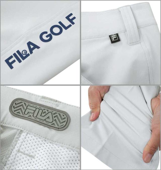 大きいサイズ FILA GOLF 多機能ポケット ストレッチ テーパードパンツ ライトグレー 100cm 105cm 110cm 115cm 120cm 130cm/1274-4230-1-168