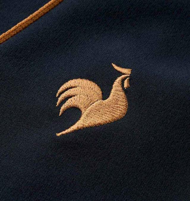 大きいサイズ LE COQ SPORTIF ヒートナビ クロススタンドジャケット ネイビー 3L 4L 5L 6L/1276-3300-1-168