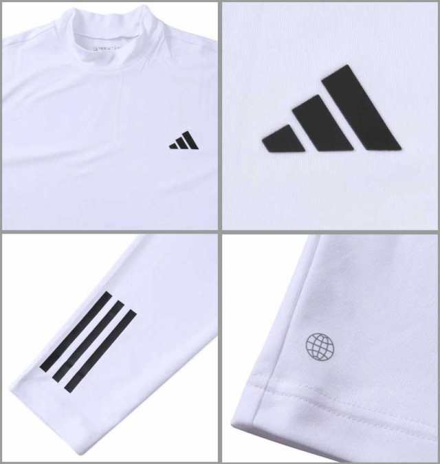 大きいサイズ adidas golf アディダスゴルフ チェストプリントレイヤードシャツ ネイビー×ホワイト  3XL/1278-3210-3-168｜au PAY マーケット