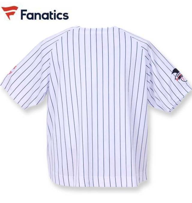 大きいサイズ Fanatics ニューヨーク・ヤンキースベースボールシャツ ホワイト 3L 4L 5L 6L/1278-3555-1-168
