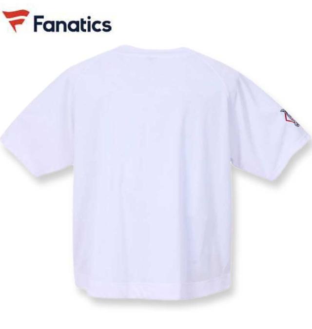 大きいサイズ Fanatics ロサンゼルス・ドジャースベースボールシャツ ホワイト 3L 4L 5L 6L/1278-3556-1-168