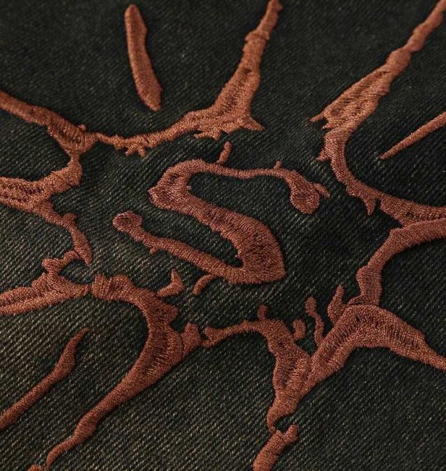 大きいサイズ SEQUENZ ウォッシュド デニム フルジップ パーカー ブラック 3L 4L 5L 6L/1258-5386-2-170