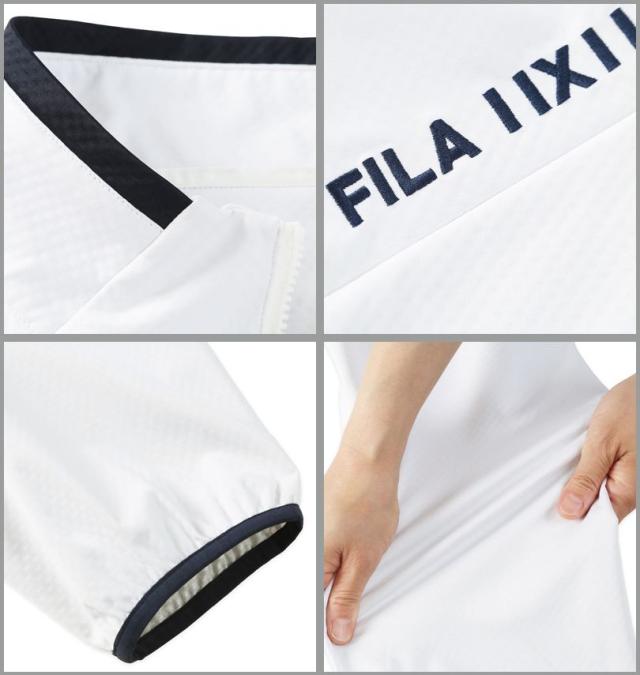 大きいサイズ FILA GOLF 4WAY ライトボンディング ブルゾン ホワイト 3L 4L 5L 6L/1273-5320-1-170