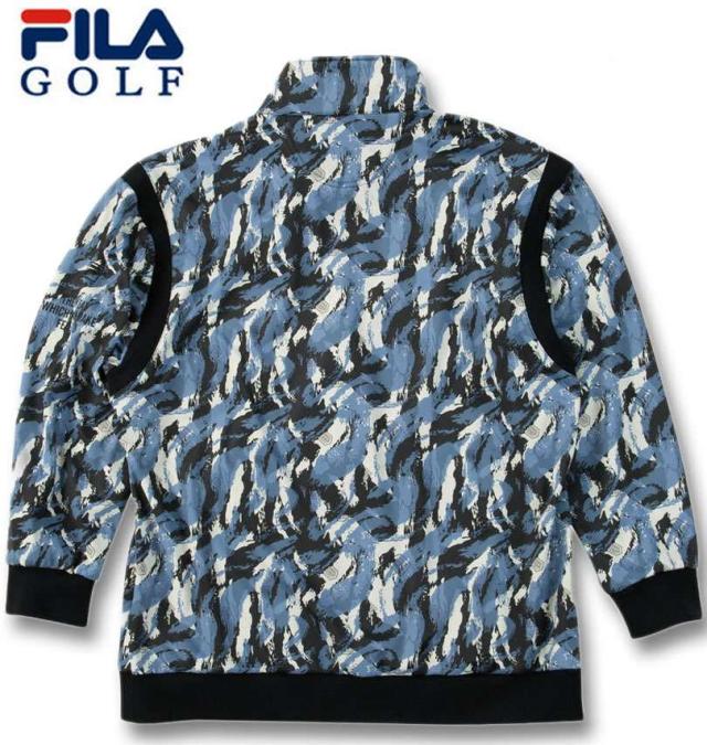 大きいサイズ FILA GOLF ボンディング ブルゾン カモフラ 3L 4L 5L 6L/1273-5321-1-170