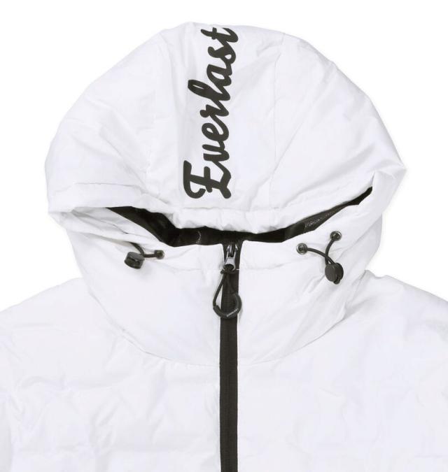 大きいサイズ EVERLAST 防風 ウラアルミ ブルゾン ホワイト 3L 4L 5L 6L/1273-5390-1-170