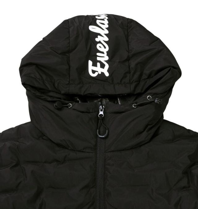 大きいサイズ EVERLAST 防風 ウラアルミ ブルゾン ブラック 3L 4L 5L 6L/1273-5390-2-170