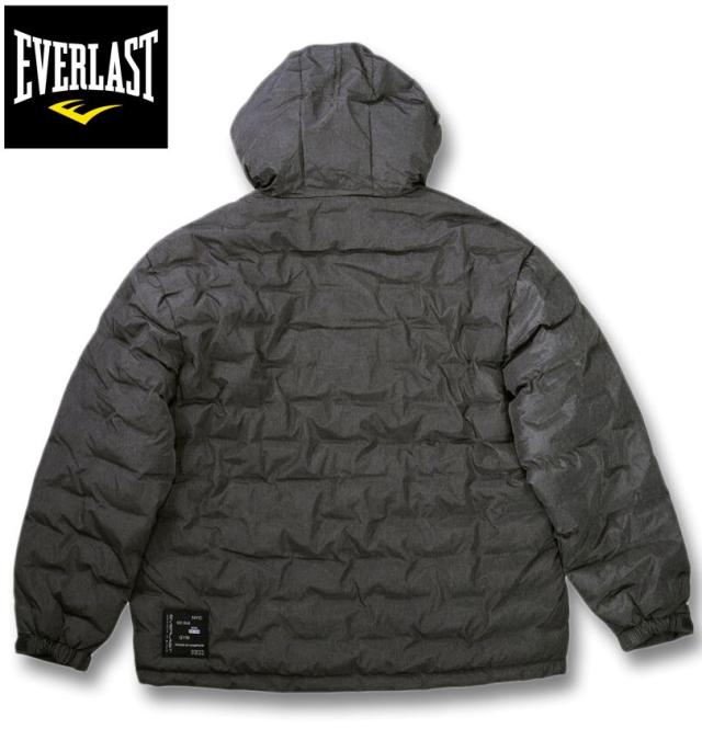 大きいサイズ EVERLAST 防風 ウラアルミ ブルゾン チャコールグレー 3L 4L 5L 6L/1273-5390-3-170