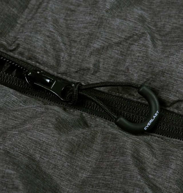 大きいサイズ EVERLAST 防風 ウラアルミ ブルゾン チャコールグレー 3L 4L 5L 6L/1273-5390-3-170