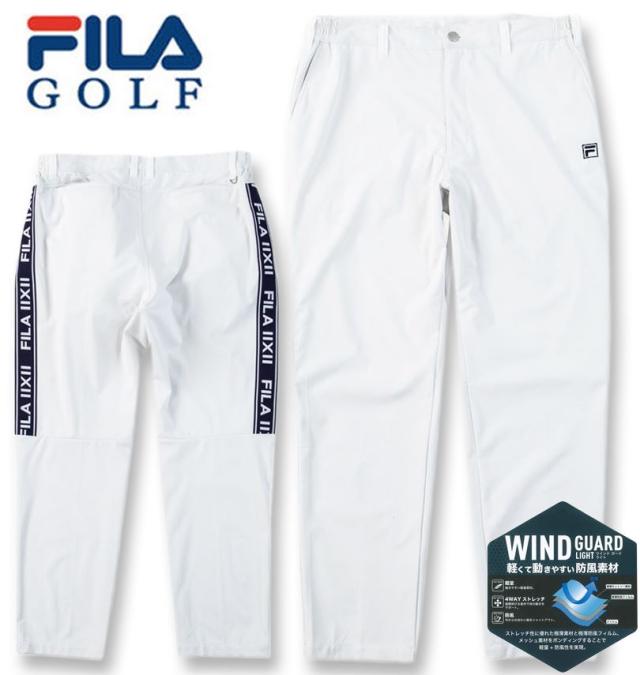 大きいサイズ FILA GOLF 4WAY ライトボンディング パンツ ホワイト 100cm 105cm 110cm 115cm 120cm 130cm/1274-5305-1-170