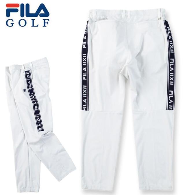 大きいサイズ FILA GOLF 4WAY ライトボンディング パンツ ホワイト 100cm 105cm 110cm 115cm 120cm 130cm/1274-5305-1-170