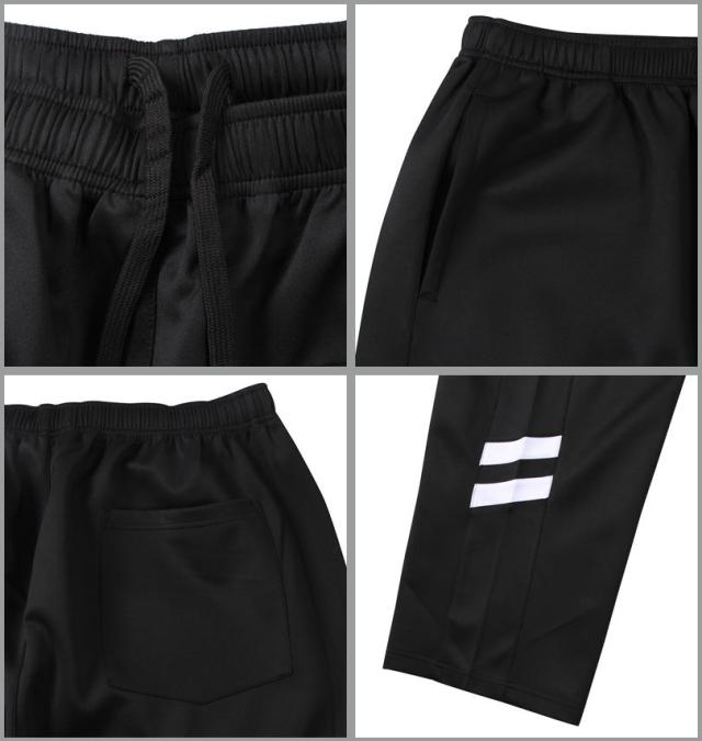 大きいサイズ SOUL SPORTS×新日本プロレス HOUSE OF TORTURE 長袖 ジャージ 上下セット ブラック 3L 4L 5L 6L/1276-5104-1-170