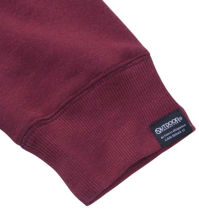 大きいサイズ OUTDOOR PRODUCTS 裏起毛 クレイジー切替 プルパーカー ネイビー 7L 8L/1258-3312-2-74