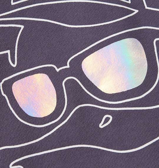 大きいサイズ b-one-soul DUCK DUDEプルパーカー グレイッシュパープル 3L 4L 5L 6L/1258-1602-1-75