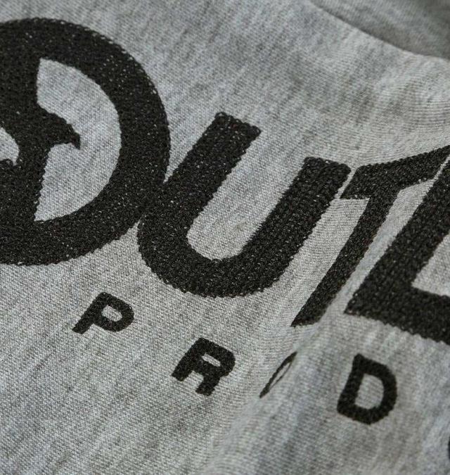 大きいサイズ OUTDOOR PRODUCTS 綿タッチ エステル ダンボール フルジップ パーカー グレー 7L 8L/1258-5311-1-75