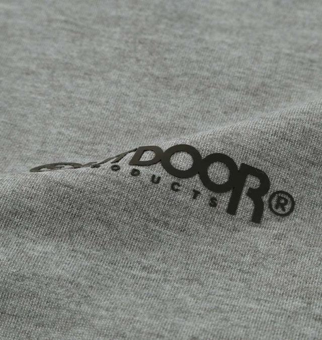 大きいサイズ OUTDOOR PRODUCTS 綿タッチ エステル ダンボール フルジップ パーカー グレー 7L 8L/1258-5311-1-75