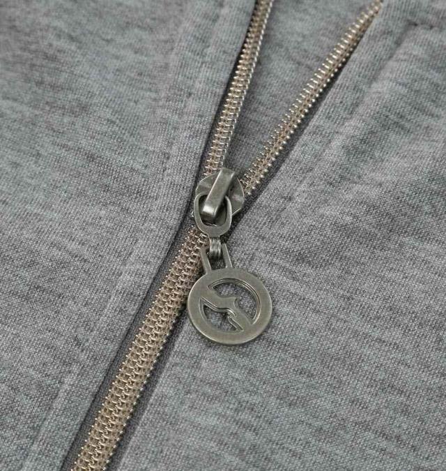 大きいサイズ OUTDOOR PRODUCTS 綿タッチ エステル ダンボール フルジップ パーカー グレー 7L 8L/1258-5311-1-75