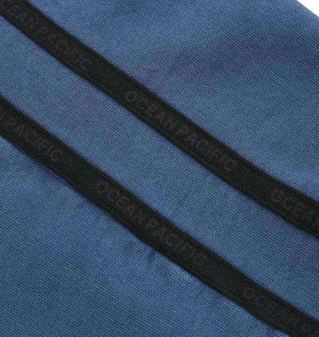 大きいサイズ OCEAN PACIFIC 裏毛 ライン スウェットパンツ ネイビー 3L 4L 5L 6L 8L/1274-5360-1-75