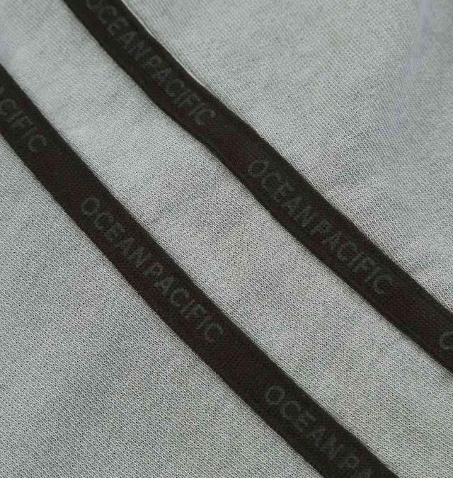 大きいサイズ OCEAN PACIFIC 裏毛 ライン スウェットパンツ カーキグレー 3L 4L 5L 6L 8L/1274-5360-2-75