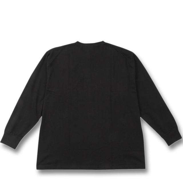 大きいサイズ THRASHER PIZZA 長袖 Tシャツ ブラック 3L 4L 5L 6L 8L/1278-4665-2-75