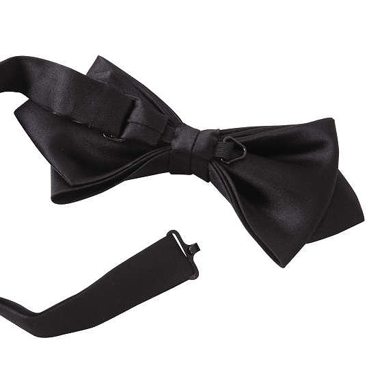 大きいサイズ カマーバンド蝶ネクタイセット ブラック 3L/1260-2300-1-178