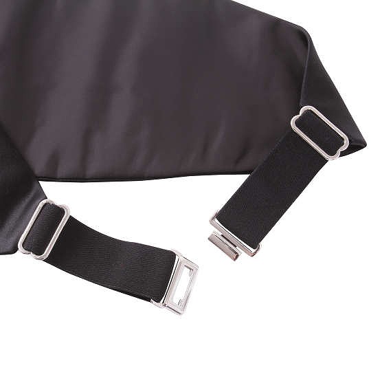 大きいサイズ カマーバンド蝶ネクタイセット ブラック 3L/1260-2300-1-178