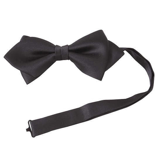 大きいサイズ カマーバンド蝶ネクタイセット ブラック 3L/1260-2300-1-178