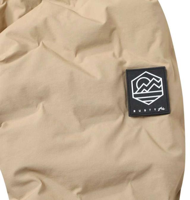 大きいサイズ RUSTY シームレス 中綿ジャケット ベージュ 3L 4L 5L 6L 8L/1273-3340-1-178