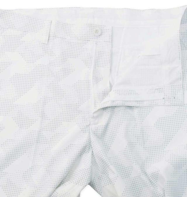 大きいサイズ SRIXON デジタルドット柄プリントロングパンツ ホワイト 100cm〜140cm/1274-3250-1-178