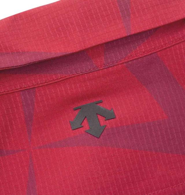 大きいサイズ SRIXON 松山プロ共同開発 ウインドミルプリント 半袖シャツ ピンク 3L 4L 5L 6L/1278-4245-3-178