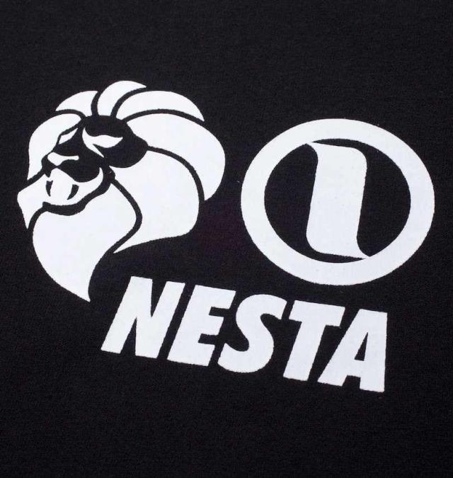 大きいサイズ NESTA BRAND 天竺 長袖 Tシャツ ブラック 3L 4L 5L 6L 8L/1278-4365-2-78