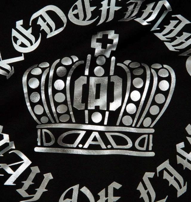 大きいサイズ D.A.D ジャージ 上下セット ブラック×シルバー 3L 4L 5L 6L 7L 8L/1278-5661-2-178