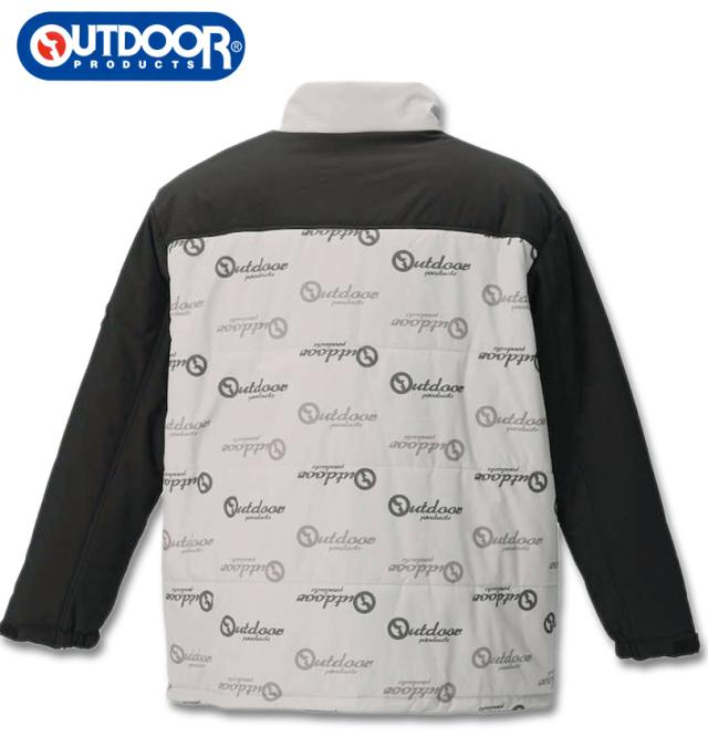 大きいサイズ OUTDOOR PRODUCTS カットフィルム中綿ジャケット グレー 2L 3L 4L 5L 6L 7L 8L/1253-1312-1-79