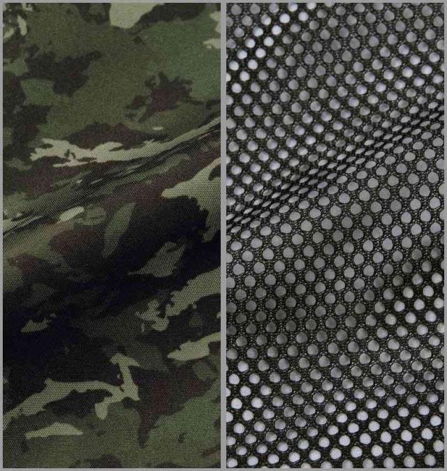 大きいサイズ OUTDOOR PRODUCTS フルダルタフタ 裏フィルム+裏メッシュ ジャケット カーキカモ 3L 4L 5L 6L/1253-4300-3-79