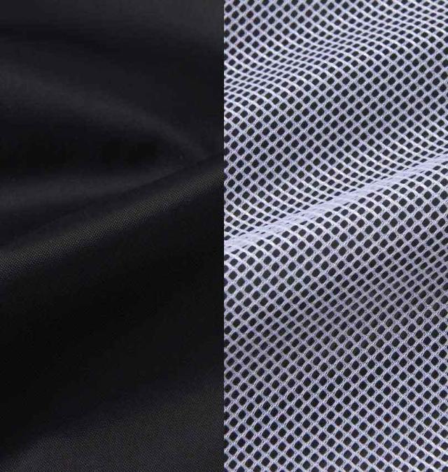 大きいサイズ Mc.S.P 透湿防水レインスーツ ブラック×ブラック 3L 4L 5L 6L 7L 8L/1256-3200-2-79