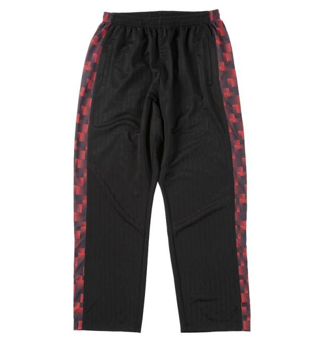 大きいサイズ Mc.S.P ハーフトーンドット 切替 ジャージ 上下セット ブラック×レッド 3L 4L 5L 6L 8L/1256-5300-3-79