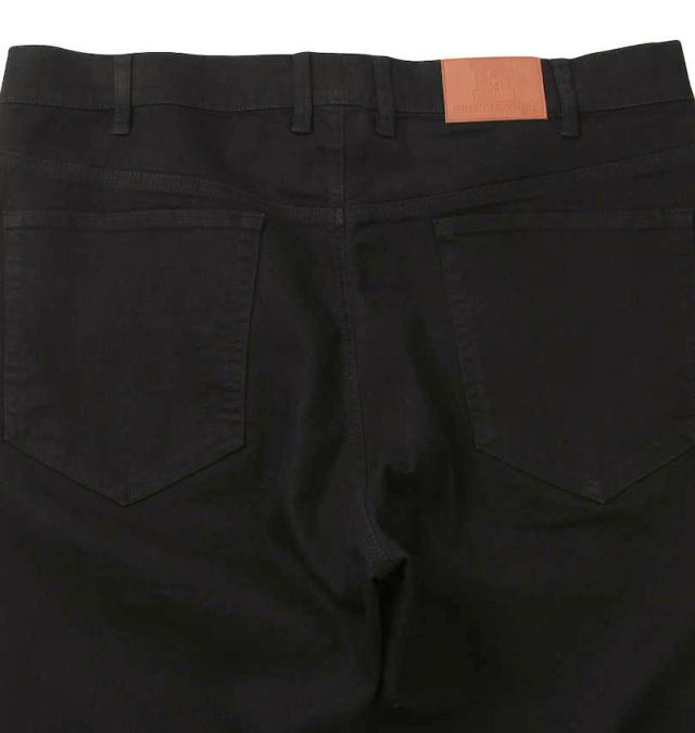 大きいサイズ H by FIGER ストレッチデニムパンツ ブラック 100cm〜160cm/1264-3100-2-79
