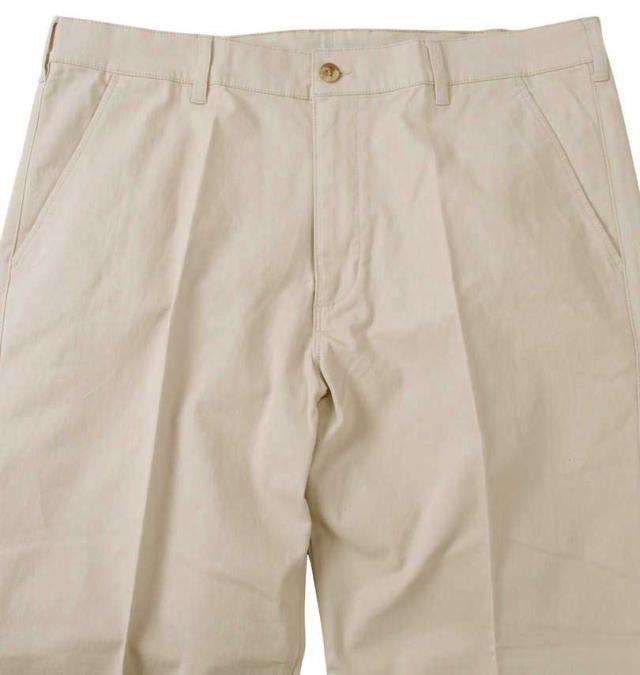 大きいサイズ H by FIGER ストレッチチノパンツ オフホワイト 100cm〜160cm/1264-3230-1-79