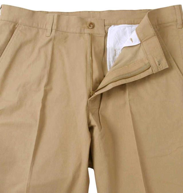 大きいサイズ H by FIGER ストレッチチノパンツ ベージュ 100cm〜160cm/1264-3230-3-79