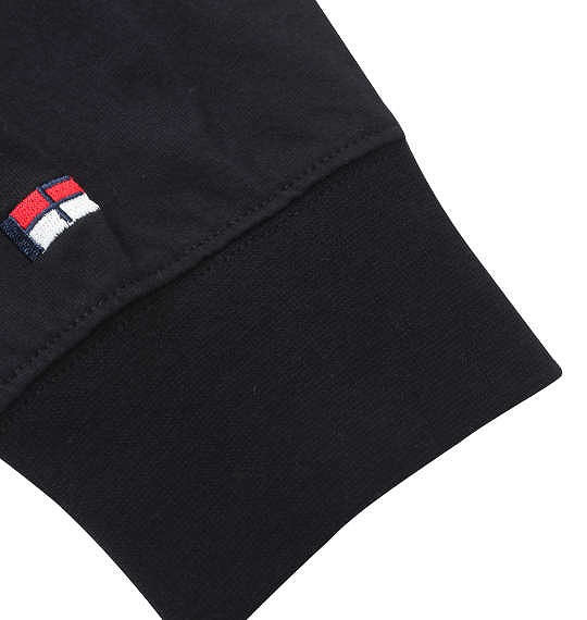 大きいサイズ H by FIGER 切替長袖ラガーシャツ ブラック×オレンジ 3L 4L 5L 6L 8L/1268-2341-2-79