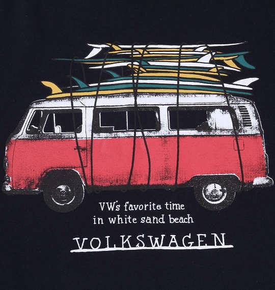 大きいサイズ VOLKSWAGEN 裏起毛 プルパーカー ネイビー 3L 4L 5L 6L 8L/1268-3341-1-79