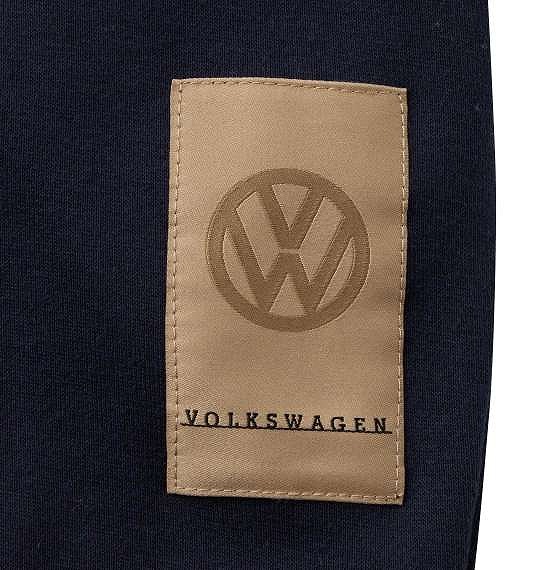 大きいサイズ VOLKSWAGEN 裏起毛 プルパーカー ネイビー 3L 4L 5L 6L 8L/1268-3341-1-79