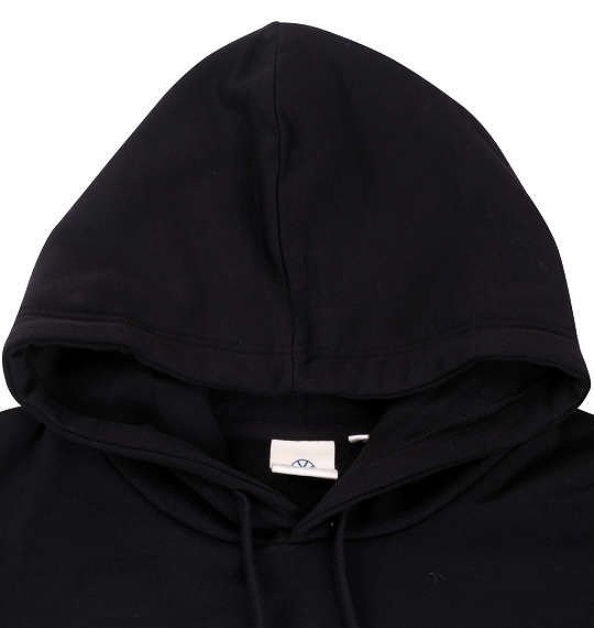 大きいサイズ VOLKSWAGEN 裏起毛 プルパーカー ブラック 3L 4L 5L 6L 8L/1268-3341-2-79