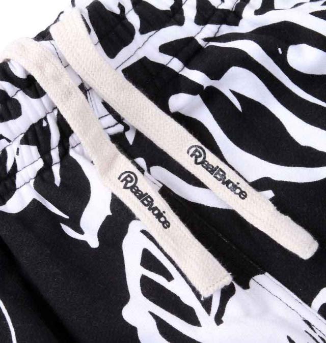 大きいサイズ RealBvoice スウェットハーフパンツ ブラック 3L 4L 5L 6L/1274-3273-2-79