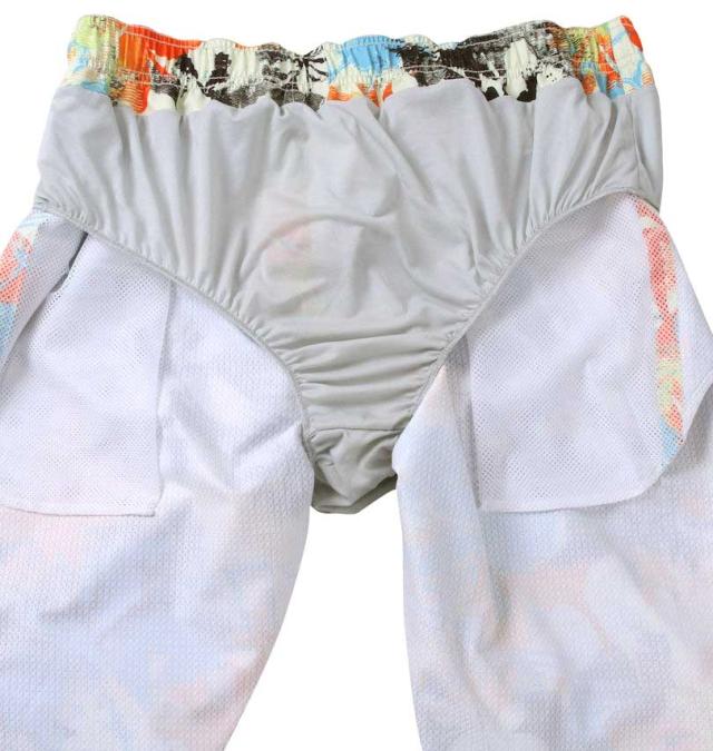 大きいサイズ RUSTY 4WAYストレッチ サーフパンツ イエロー 3L 4L 5L 6L 8L/1274-4140-1-79