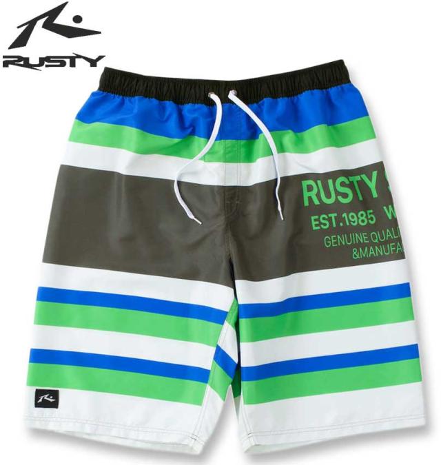 大きいサイズ RUSTY マイクロツイル サーフパンツ チャコールグレー 3L 4L 5L 6L/1274-4235-1-79の通販は 8,690円