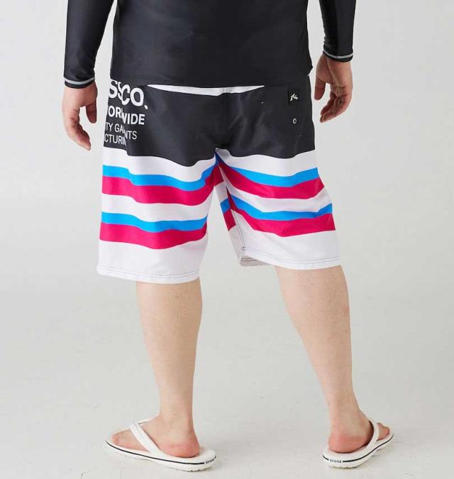 大きいサイズ RUSTY マイクロツイル サーフパンツ ブラック 3L 4L 5L 6L/1274-4235-2-79