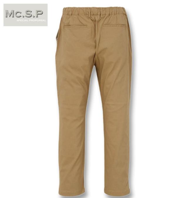 大きいサイズ Mc.S.P スーパーストレッチ イージーパンツ ベージュ 7L 8L 9L 10L/1274-4660-1-79