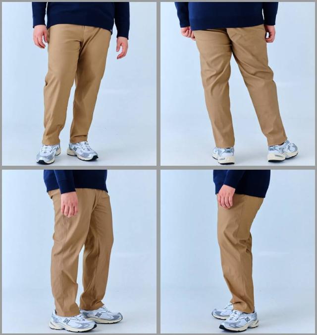 大きいサイズ Mc.S.P スーパーストレッチ イージーパンツ ベージュ 7L 8L 9L 10L/1274-4660-1-79