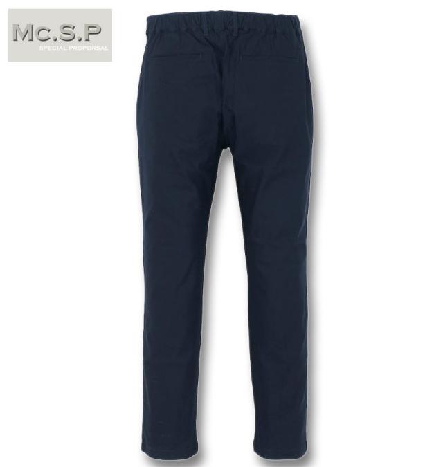 大きいサイズ Mc.S.P スーパーストレッチ イージーパンツ ネイビー 7L 8L 9L 10L/1274-4660-2-79